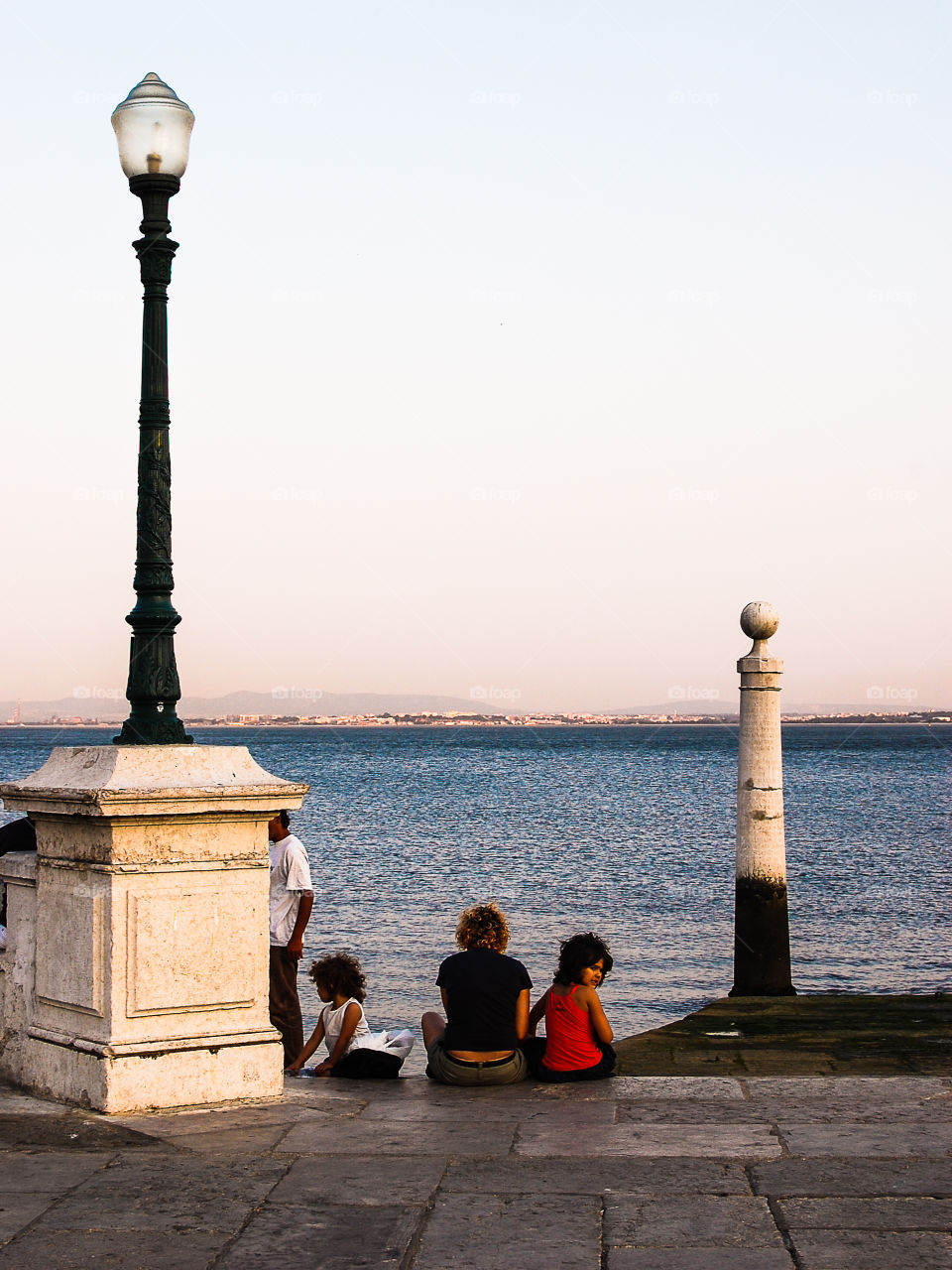 View on the Rio Tajo in Lisbon