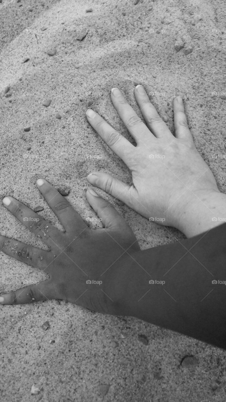 People, Beach, Woman, Hand, Foot