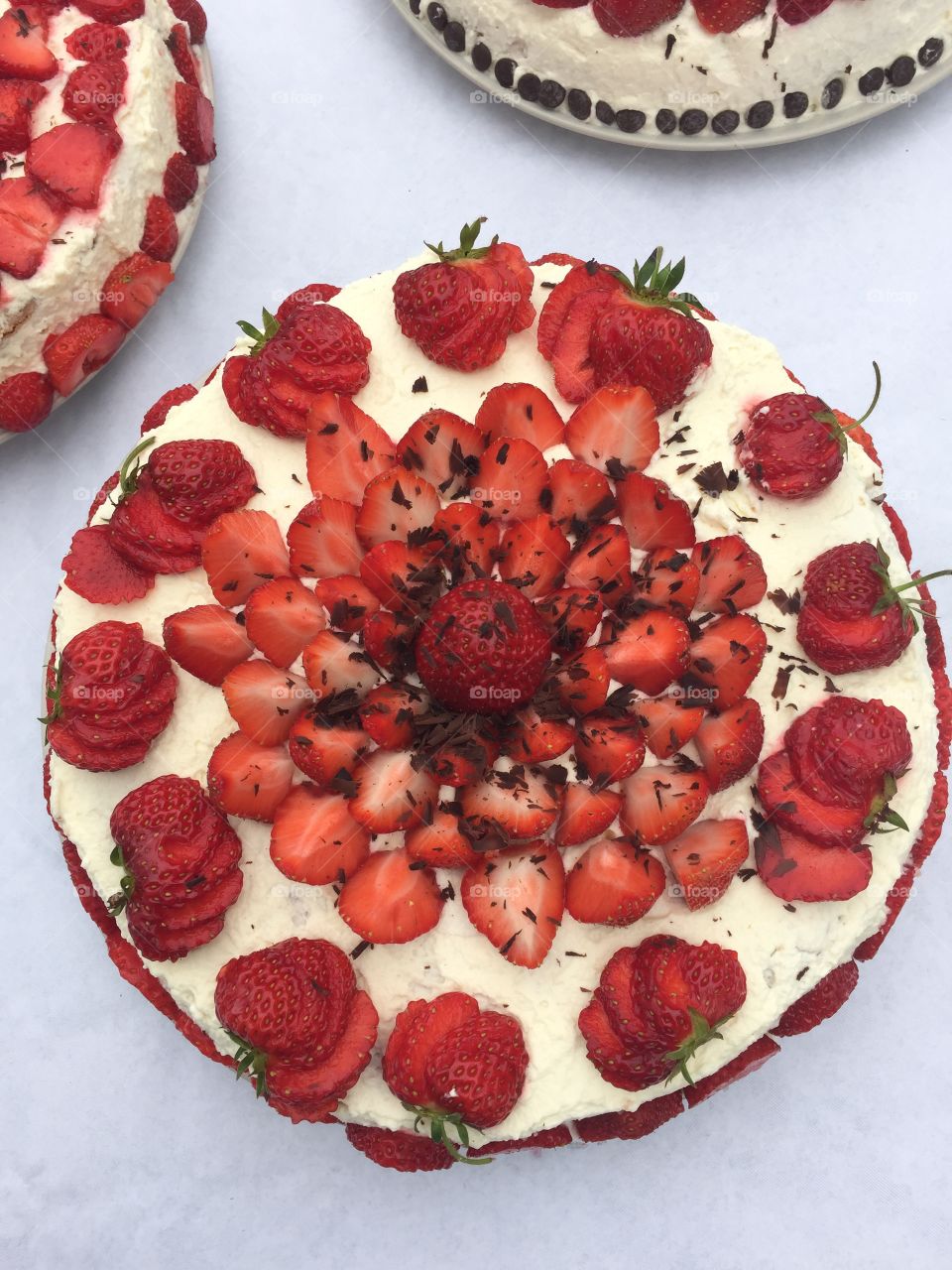 Strawberry cake