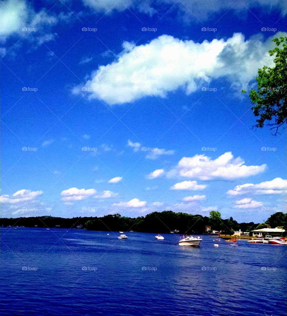 Lake Hopatcong. father's day on the lake