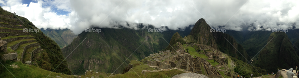 clouds panorama history mountains by KeriA