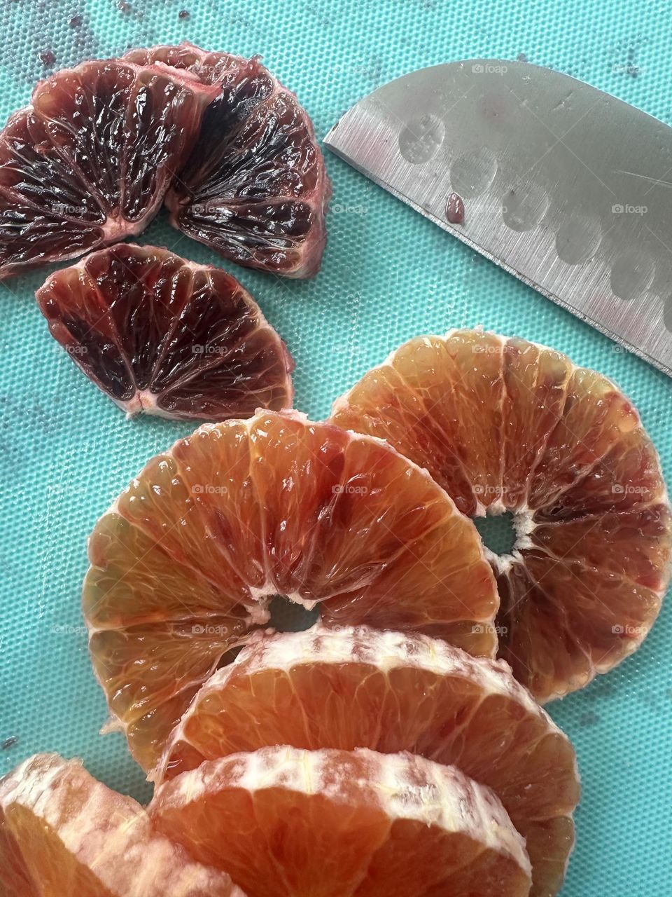 Slices of Blood Oranges