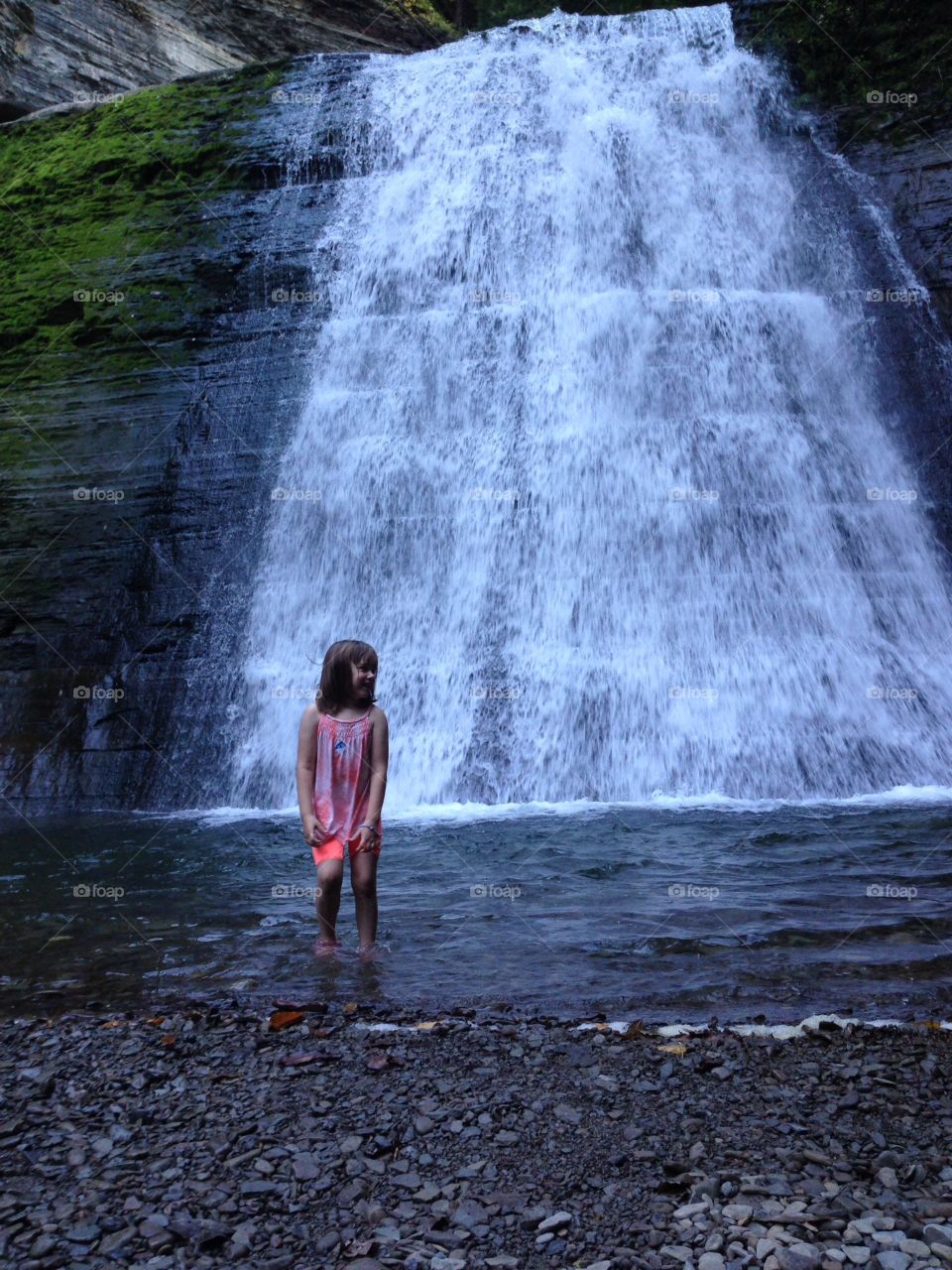 Waterfall fun