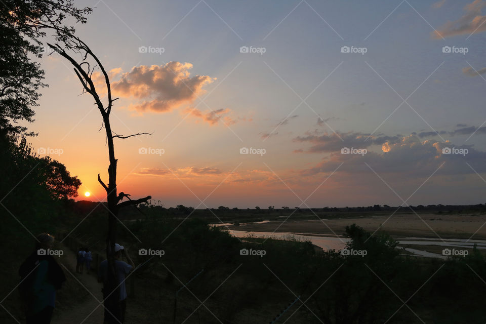 Kruger sunset, beauty in Africa