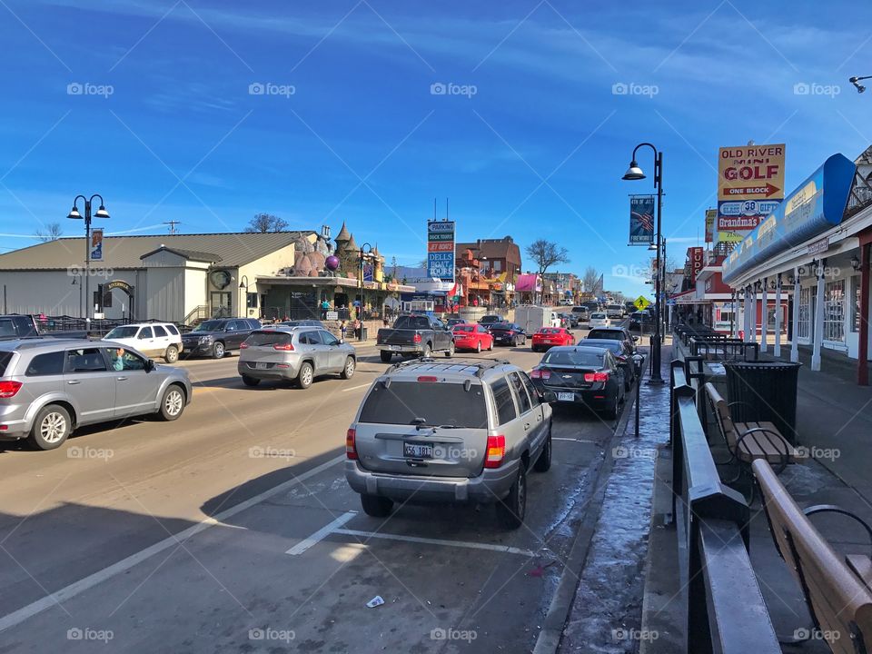 Exploring Wisconsin dells 