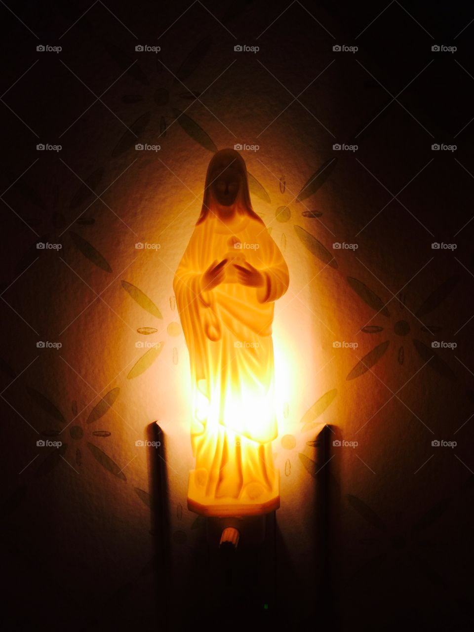 Mother Mary nightlight 