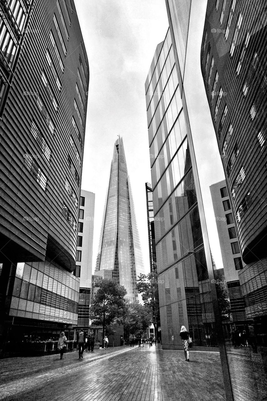 Approaching The Shard …towering in the distance 🇬🇧