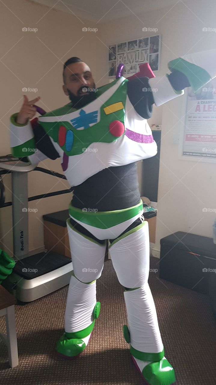 My Buzz Lightyear Costume