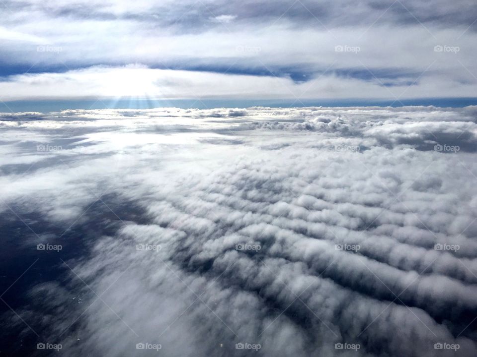Aerial view of cloudspace