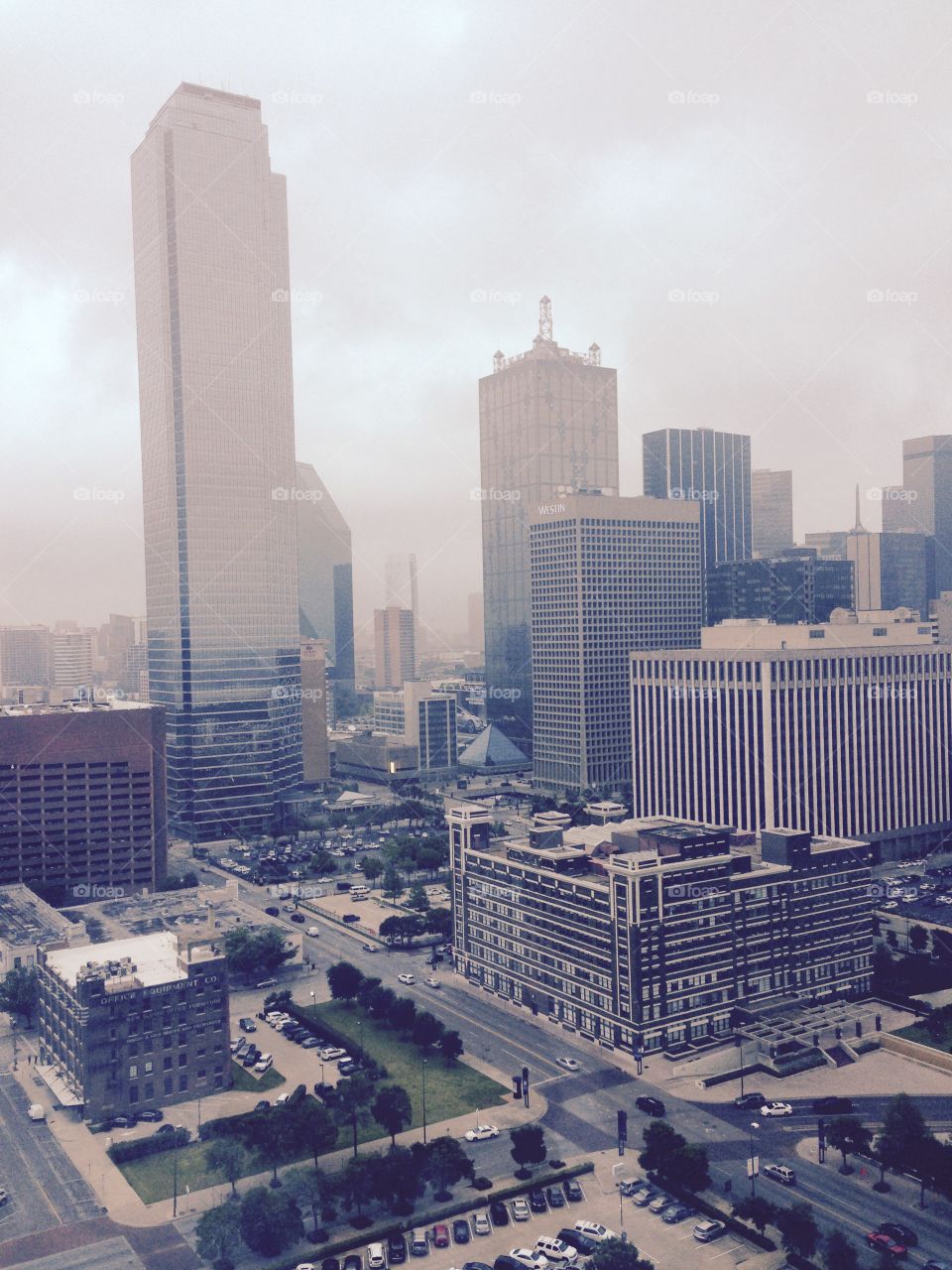 Cloudy Dallas day