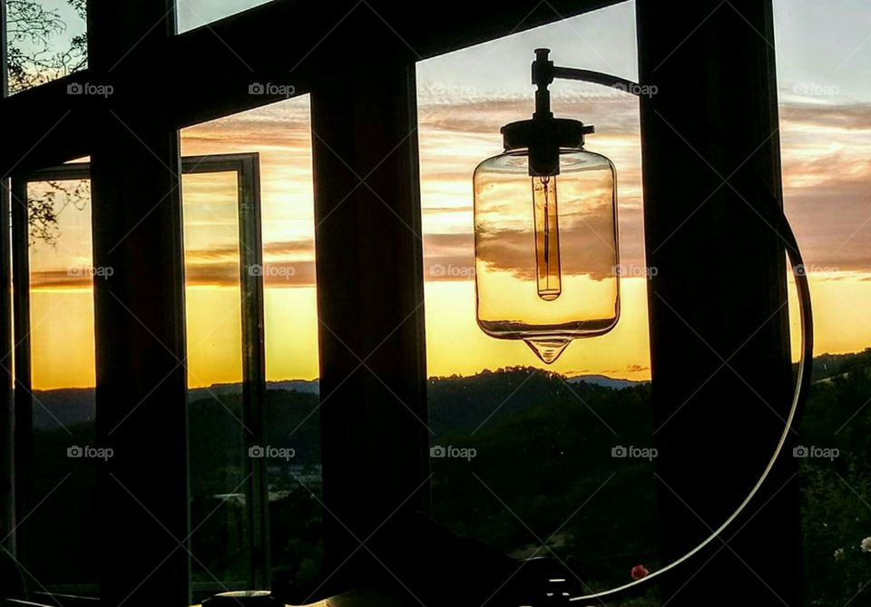 Sunset from my window