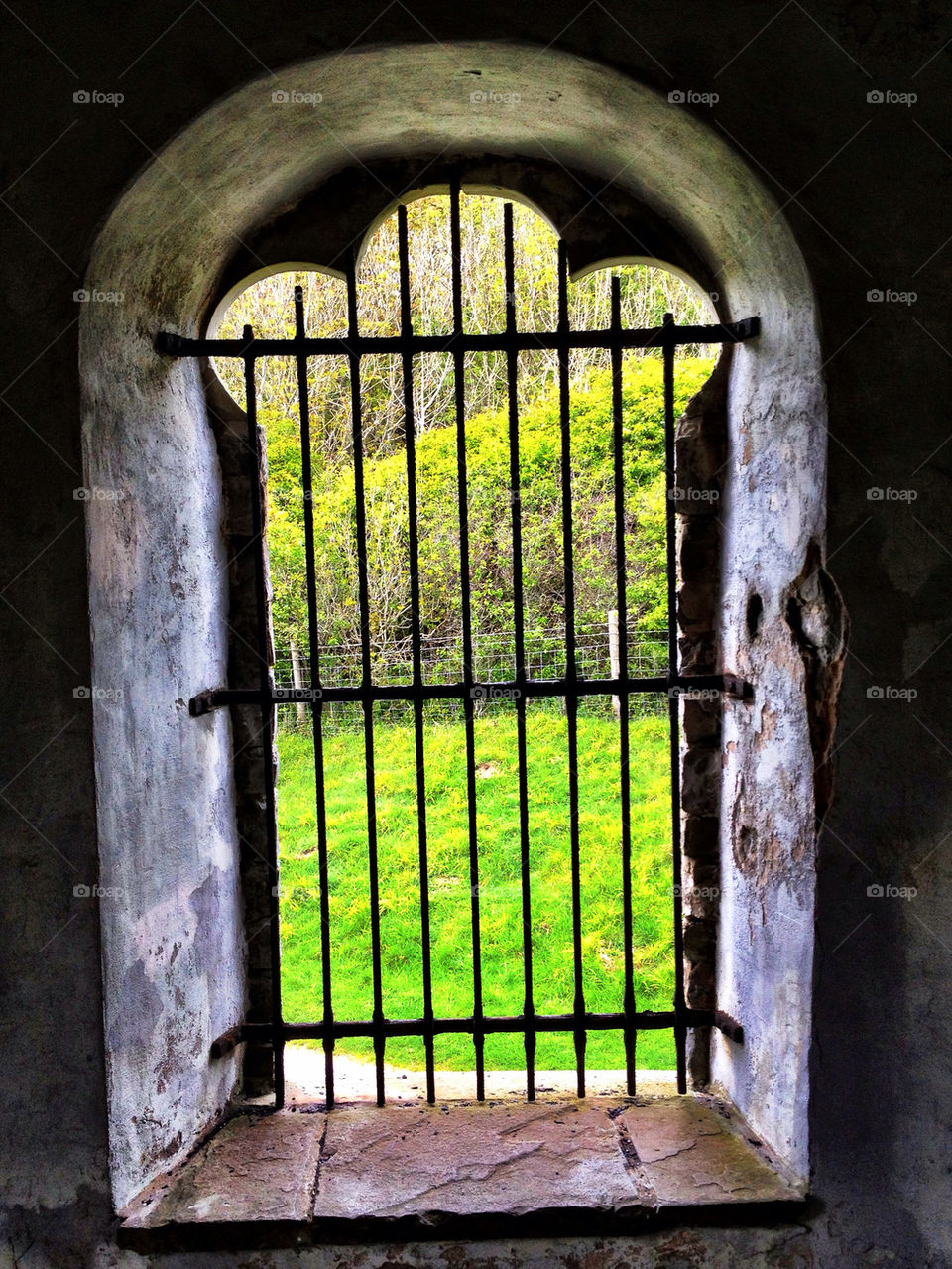 united kingdom iron bars window by theloudsilence