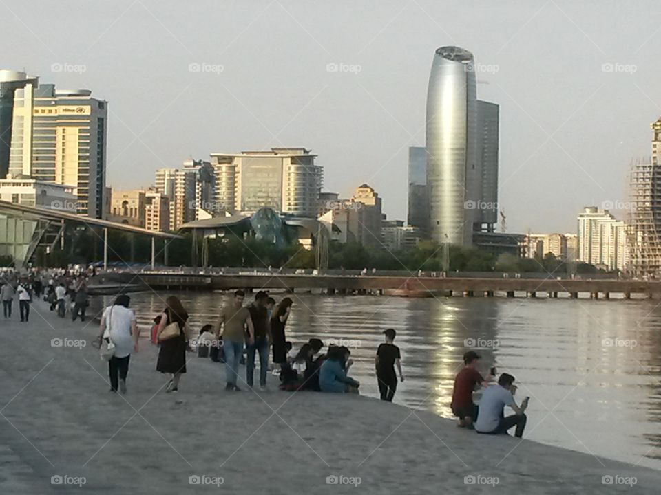 The Baku city