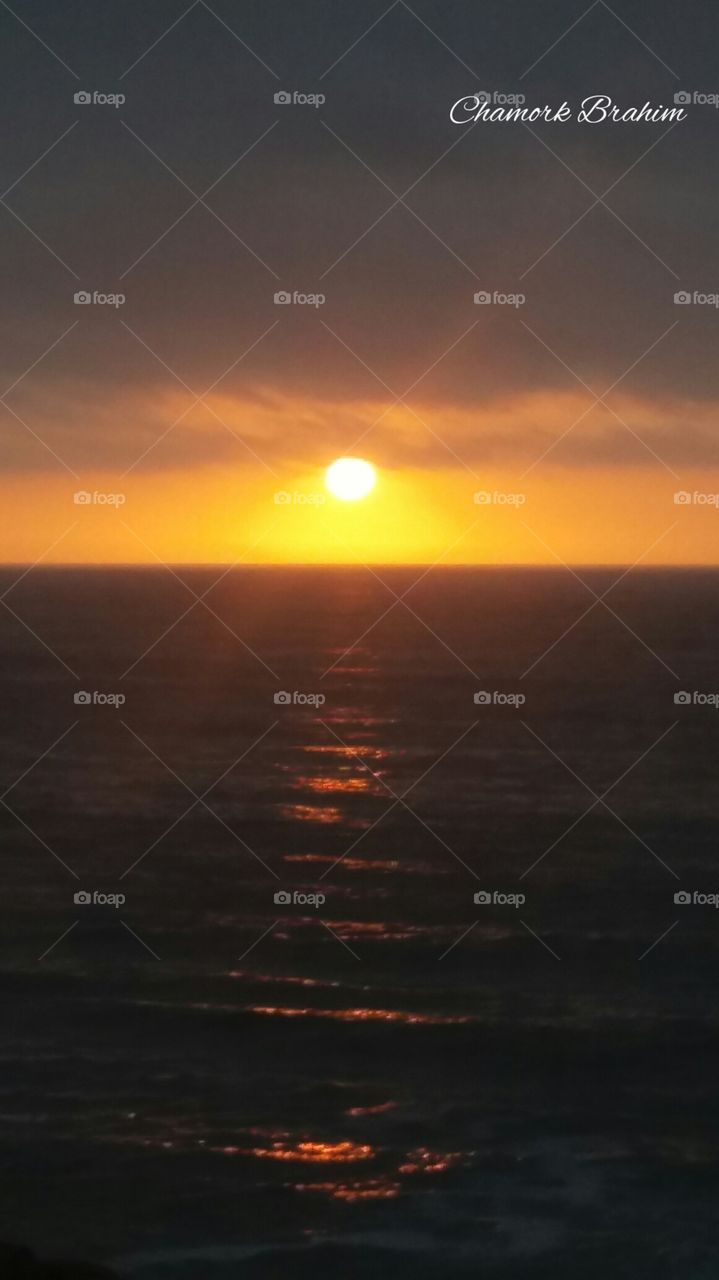 Amazing sunset today in Mirlft in the region of Ifni,Morocco