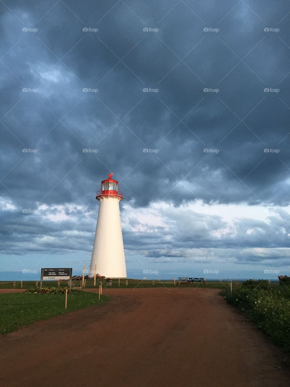 Point Prim round lighthouse 