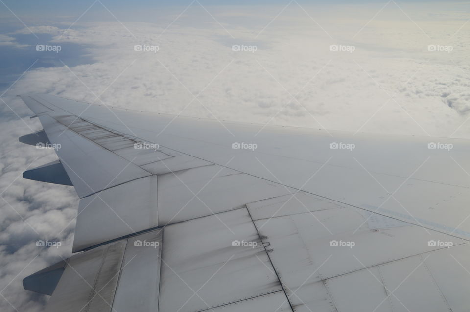 A Plane Above The Sky