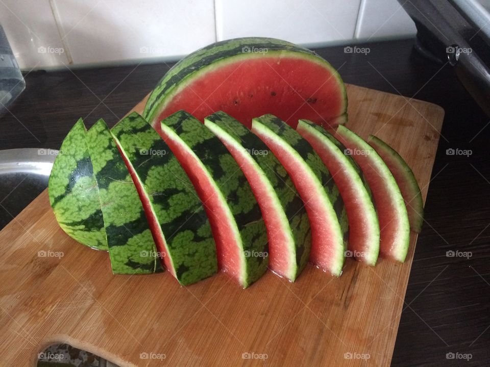 Food, No Person, Wood, Fruit, Knife