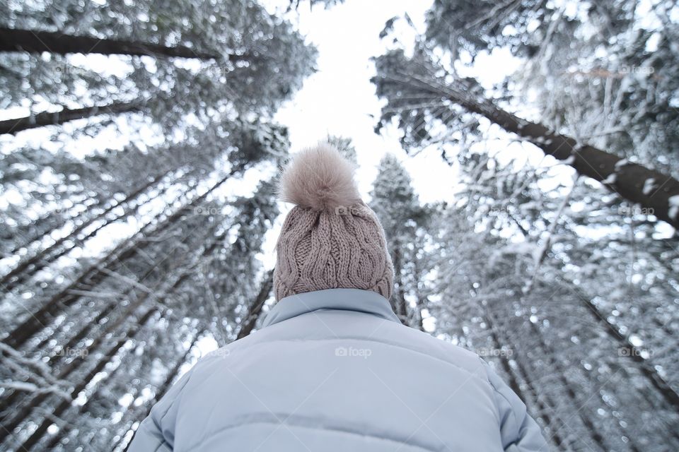 Girl in forest 