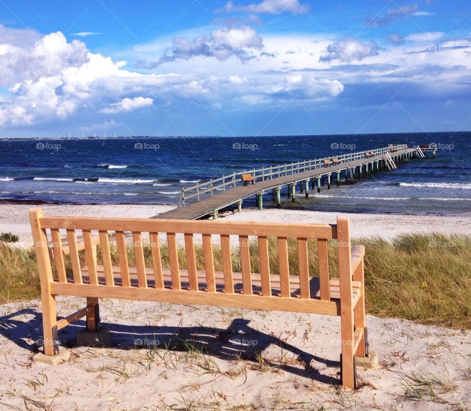 Empty bench