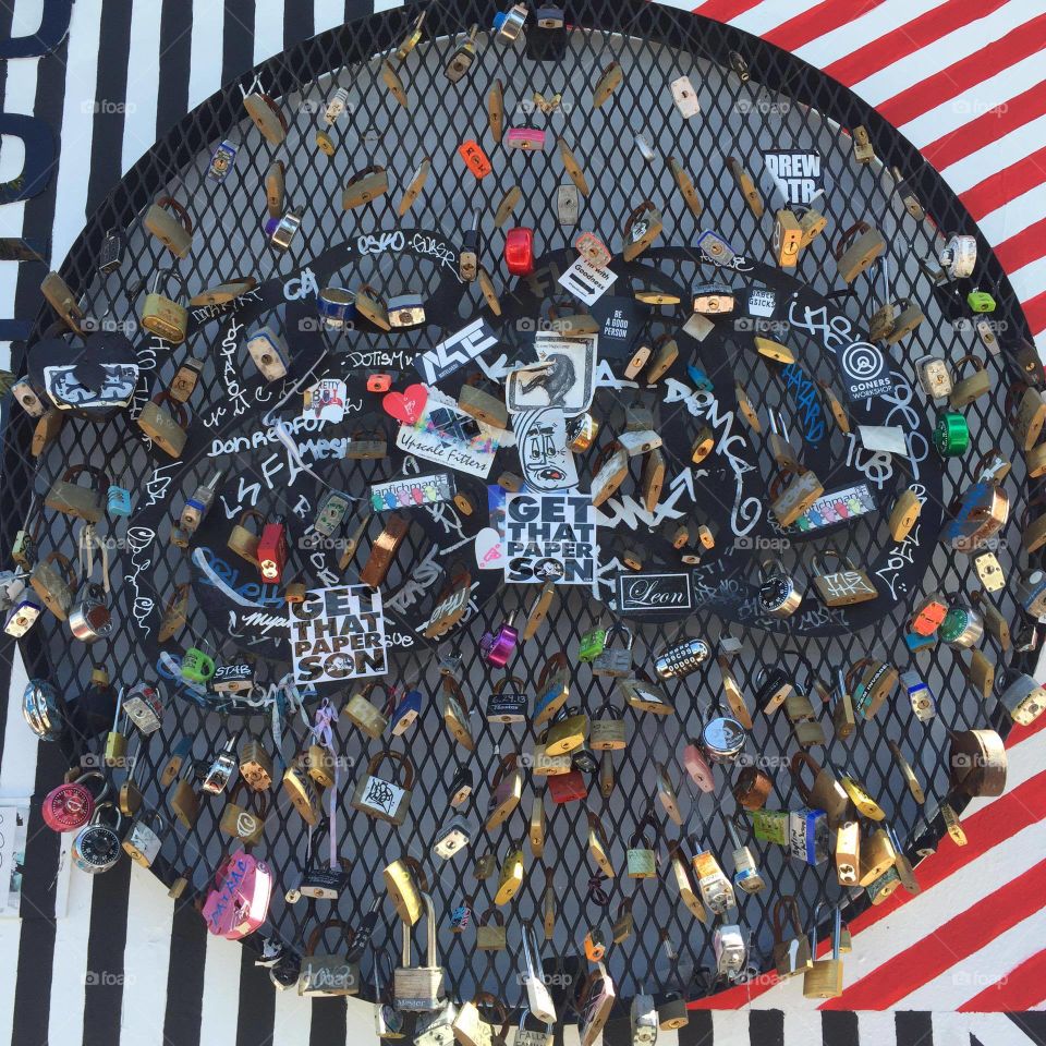 miami beach save a wish in a lock