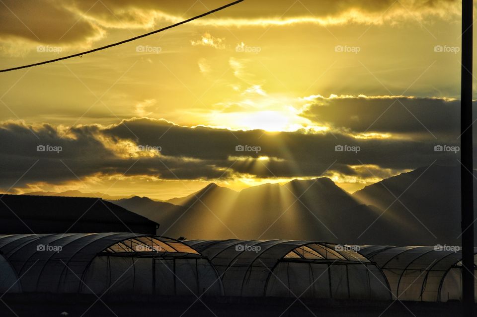 Sunset, Sky, Cloud, Sun, Dawn