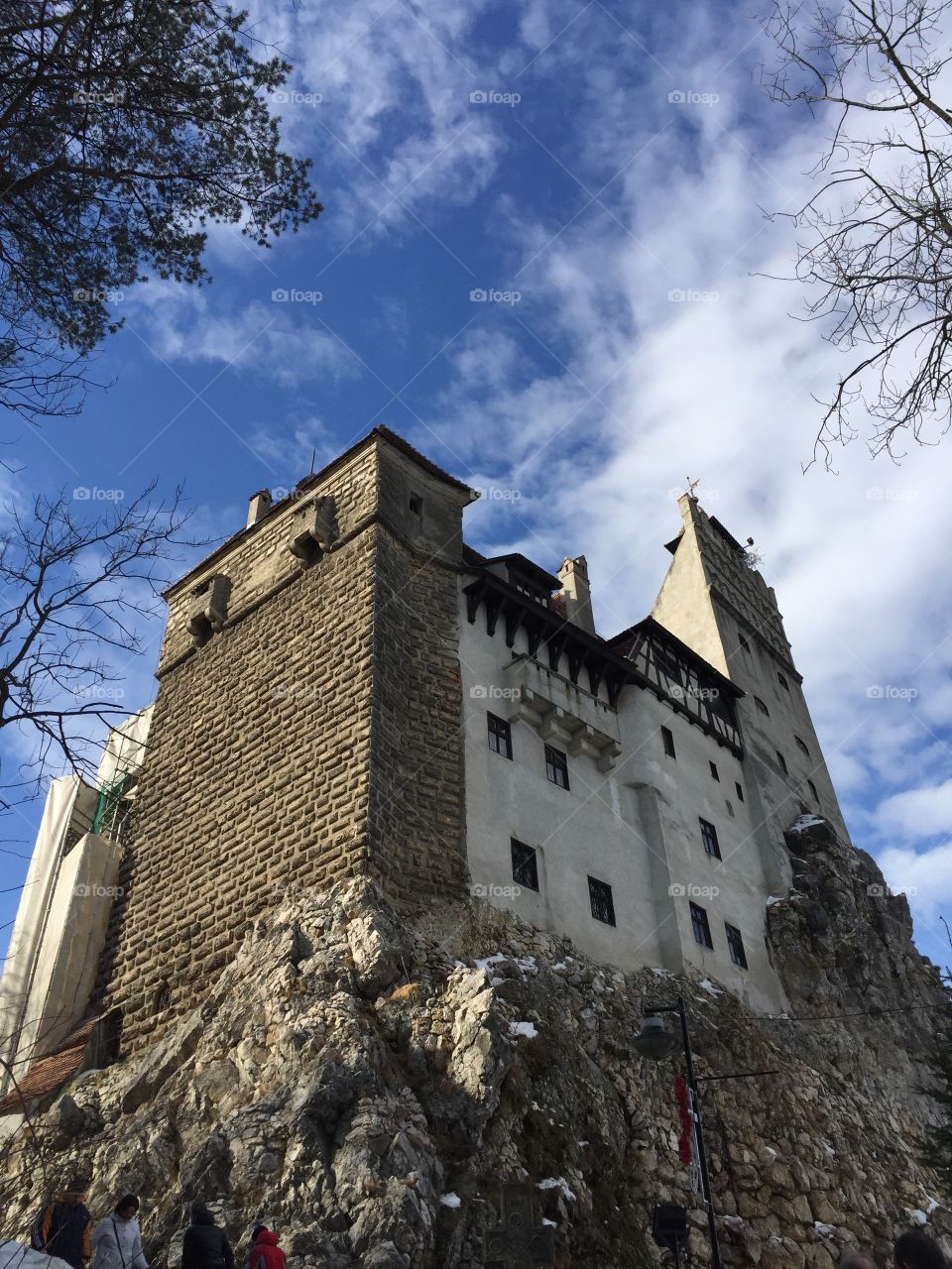 Bran Castle known as Dracula's Castle near Bran in Romania