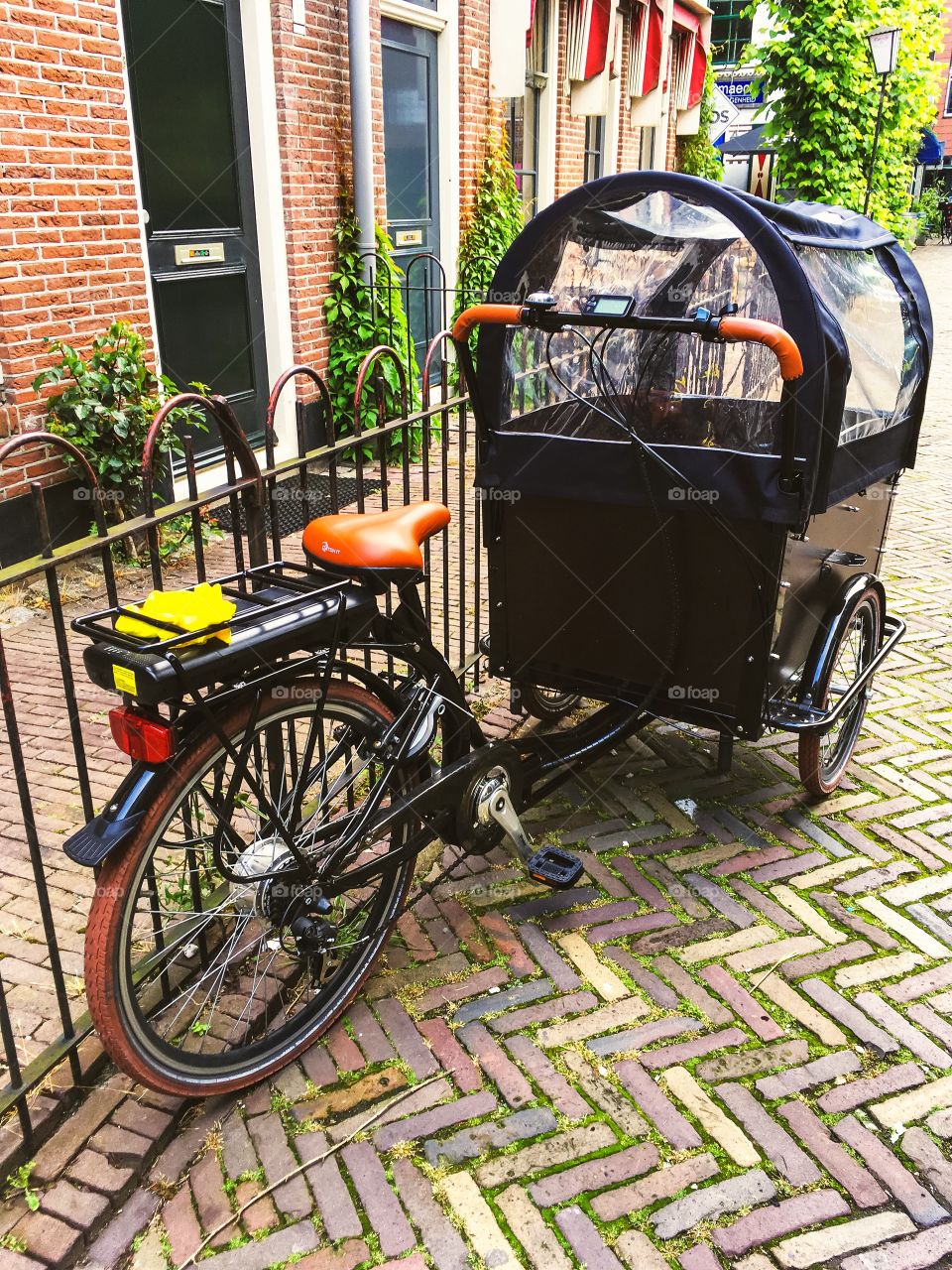 Cargo bike, Hilversum, Netherlands.