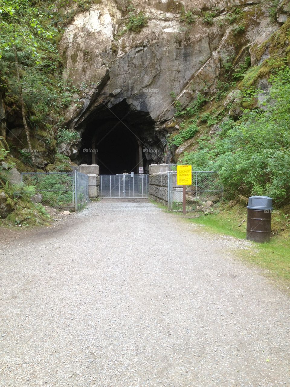 Kettle Valley Railway Tunnels. Hope BC Canada