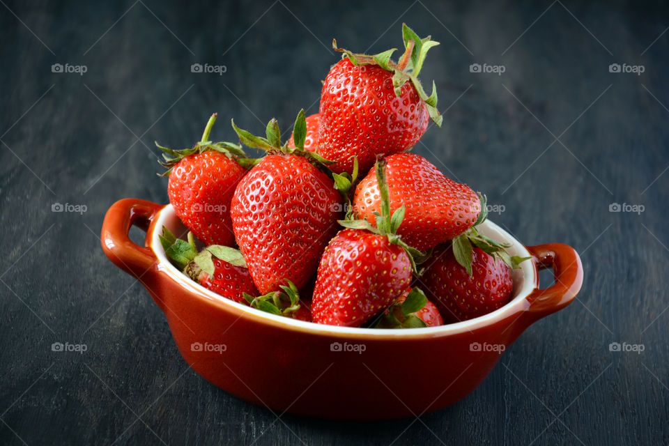 Fresh strawberries