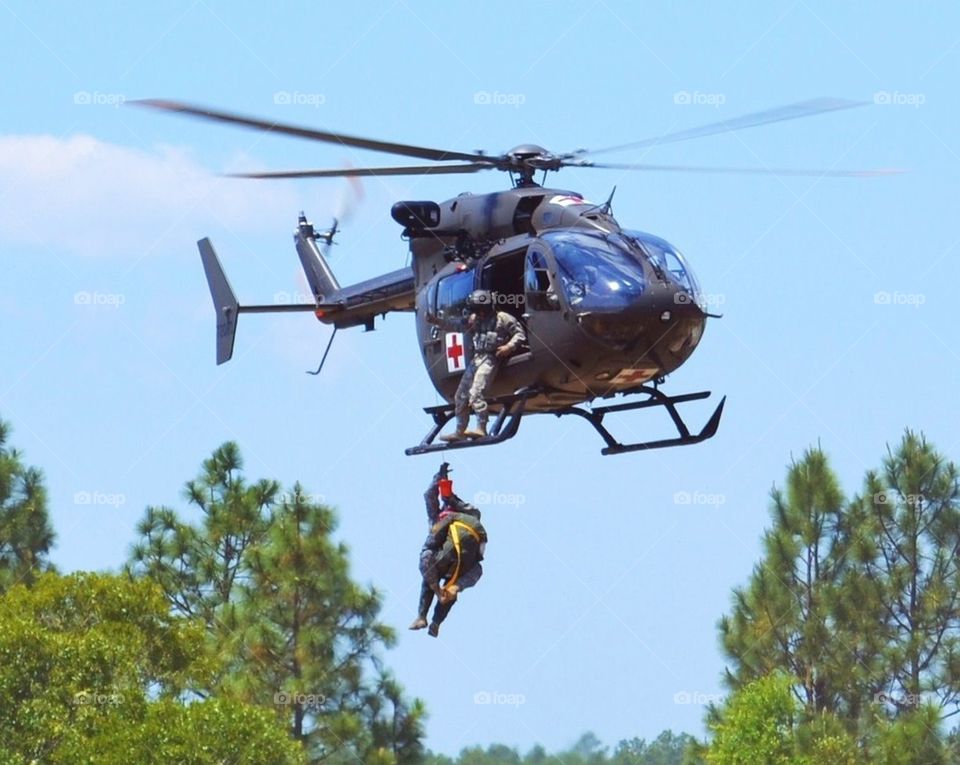 Medevac Helicopter