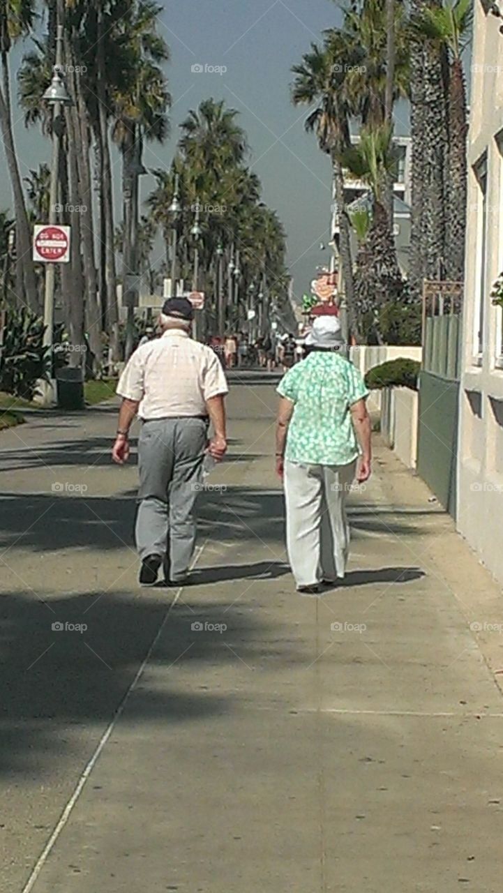 Grandma& Grandpa On the Boardwalk