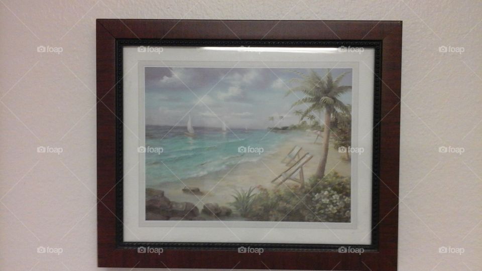 picture on the wall