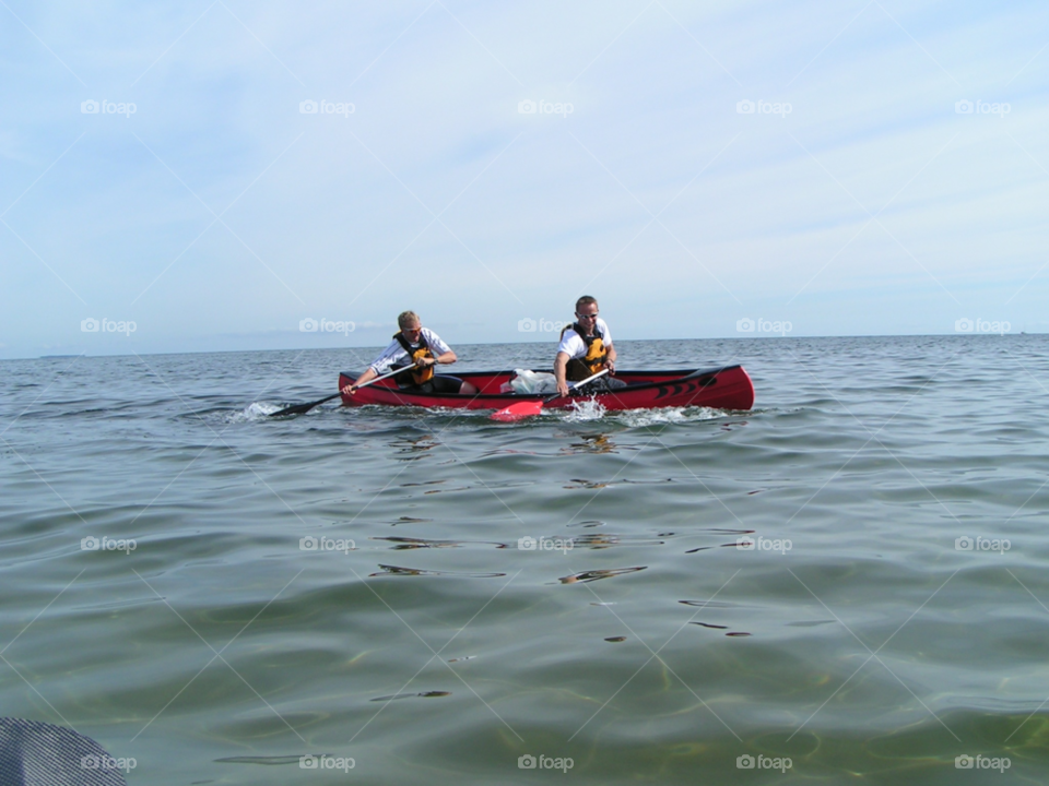 summer paddle canoe paddling by salsa