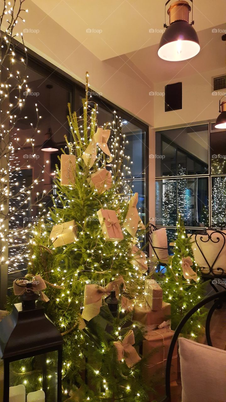 Beautiful Christmas tree