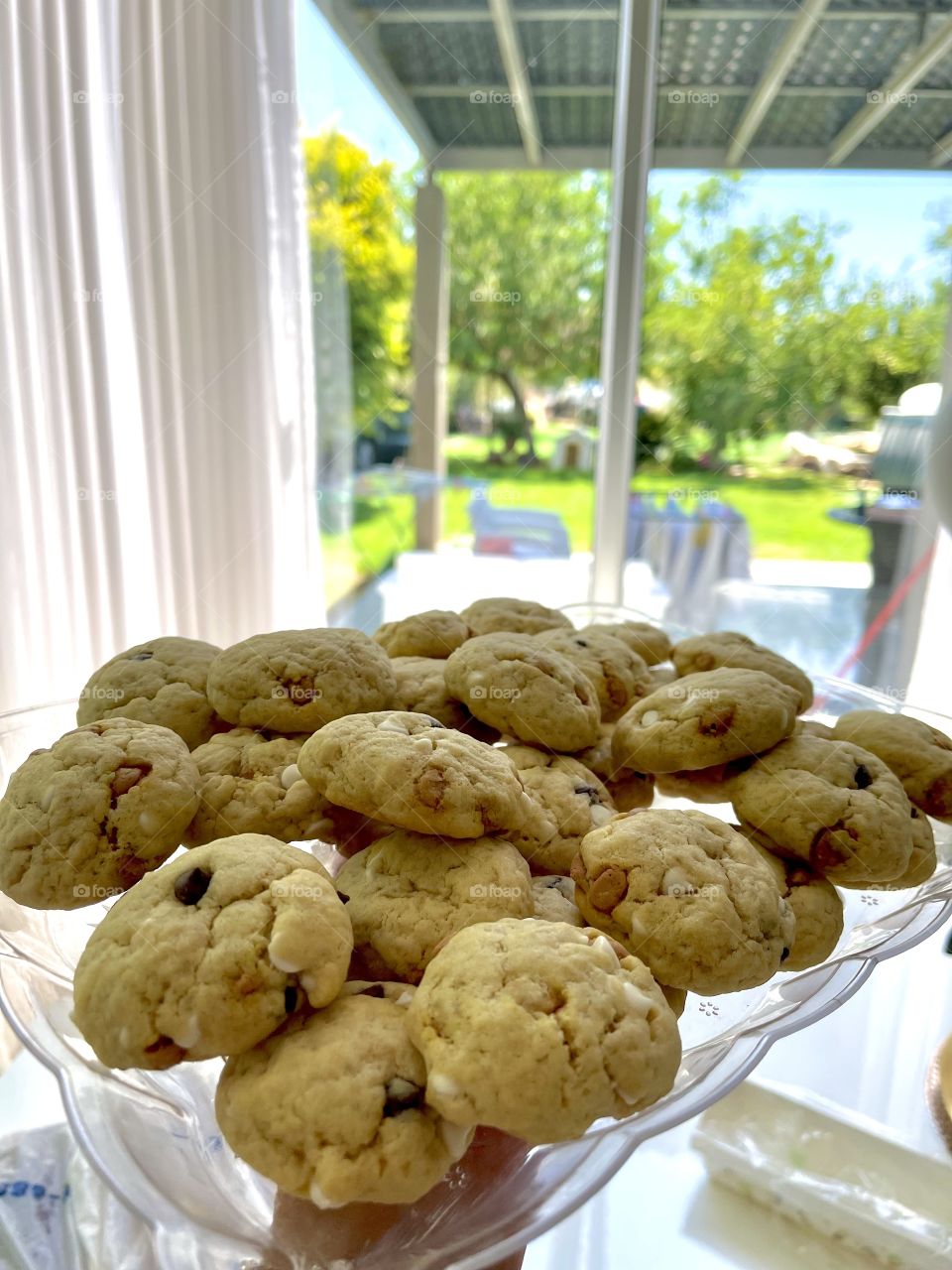 Chocolate chip cookies made by me 🤍