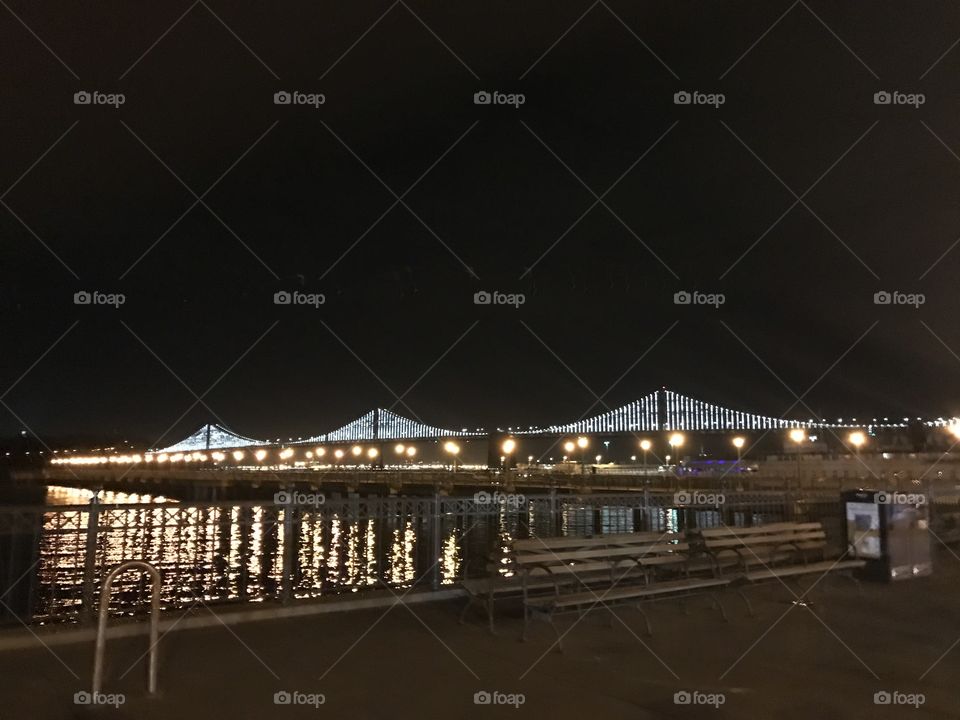 Bridge at night 