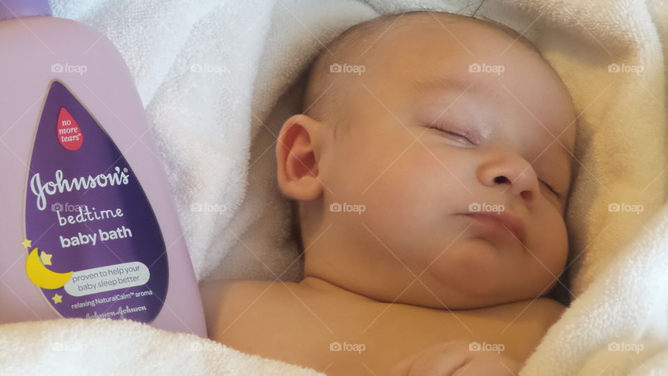 Bedtime ritual using Johnson's