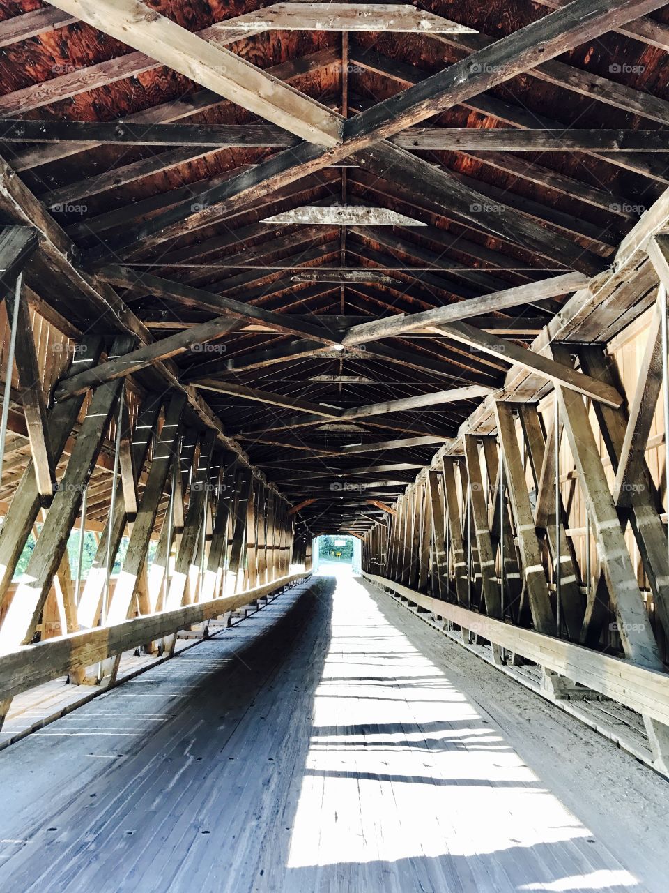 Harpersfield covered bridge,  Harpersfiekd, Ohio 