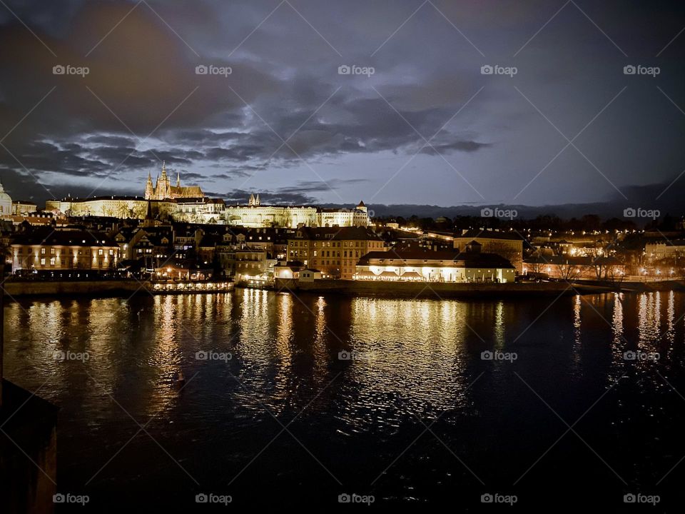 Castle in the night 