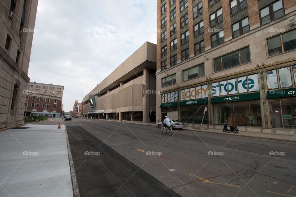 Architecture, City, Business, Street, No Person