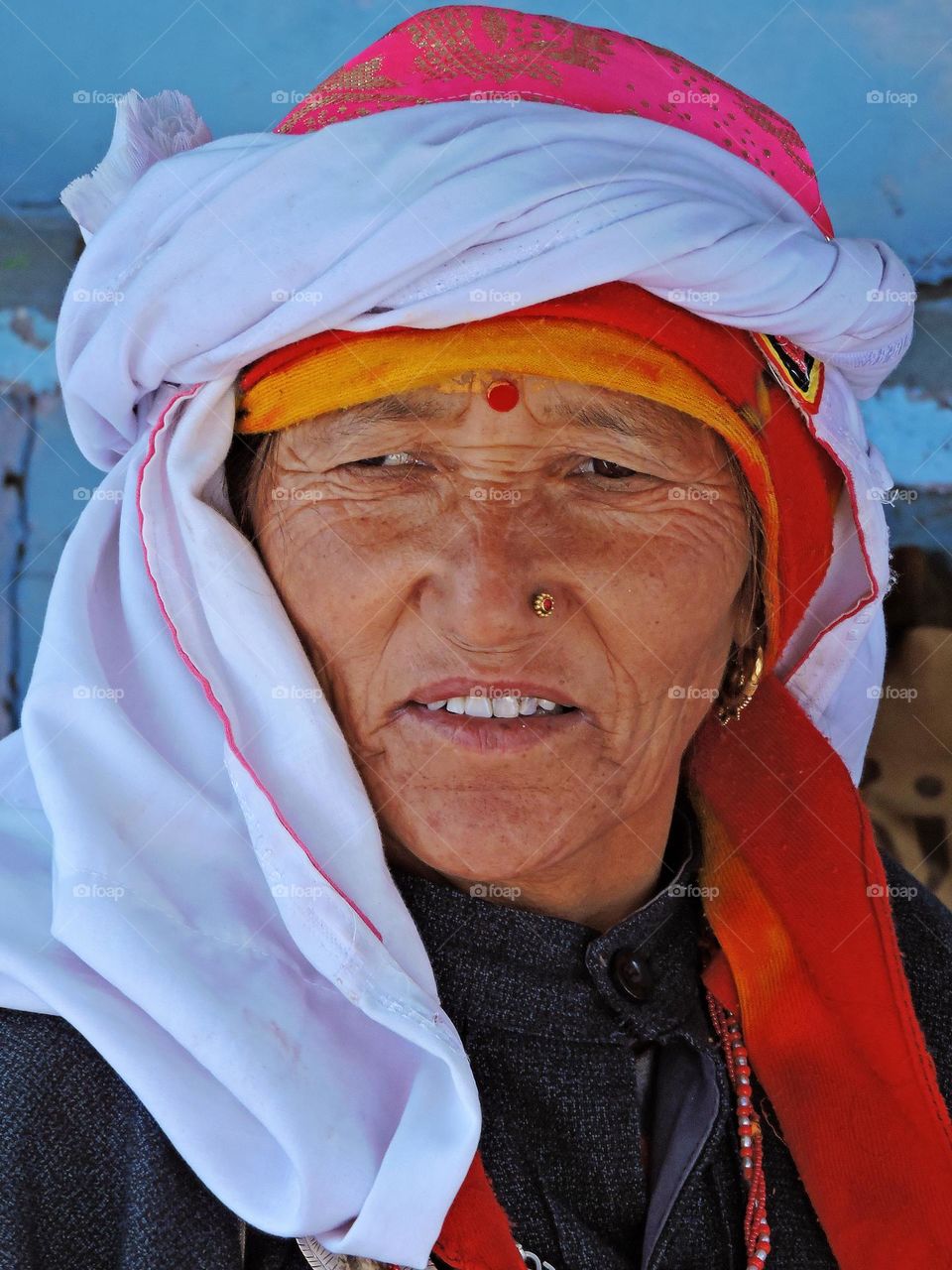 woman in the district of uttarakhand India