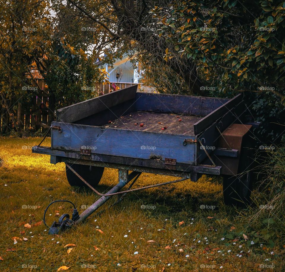 Old Rusty Trailer