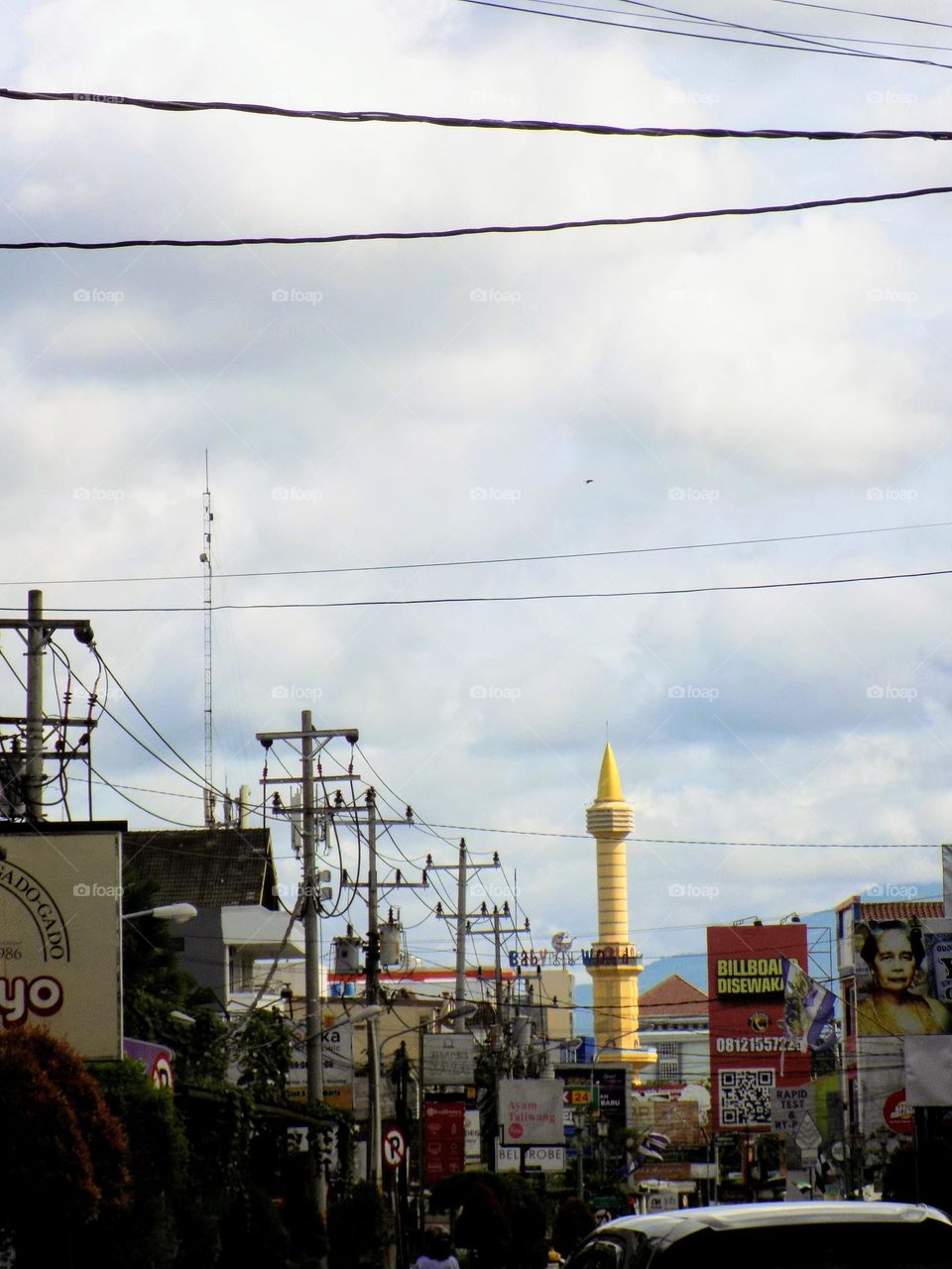 Towering monument building marvel colors