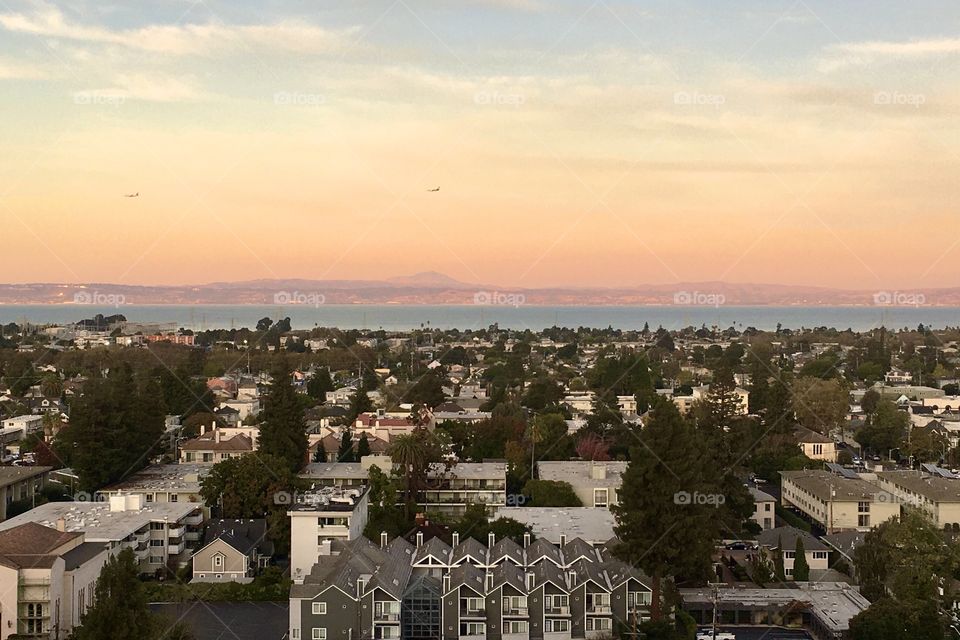 Bay Area sunset