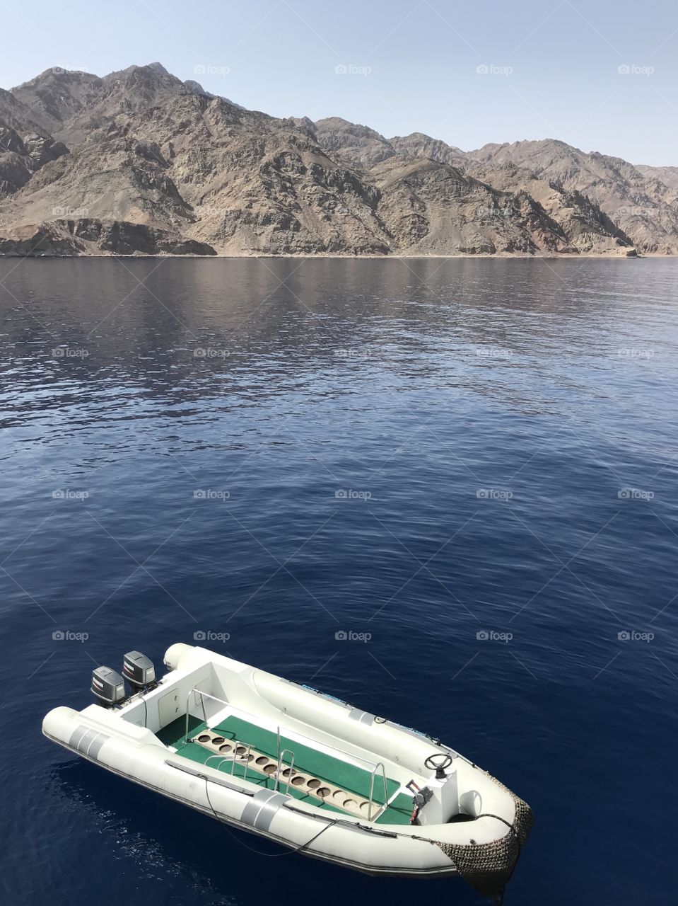 A boat trip in the Red Sea 