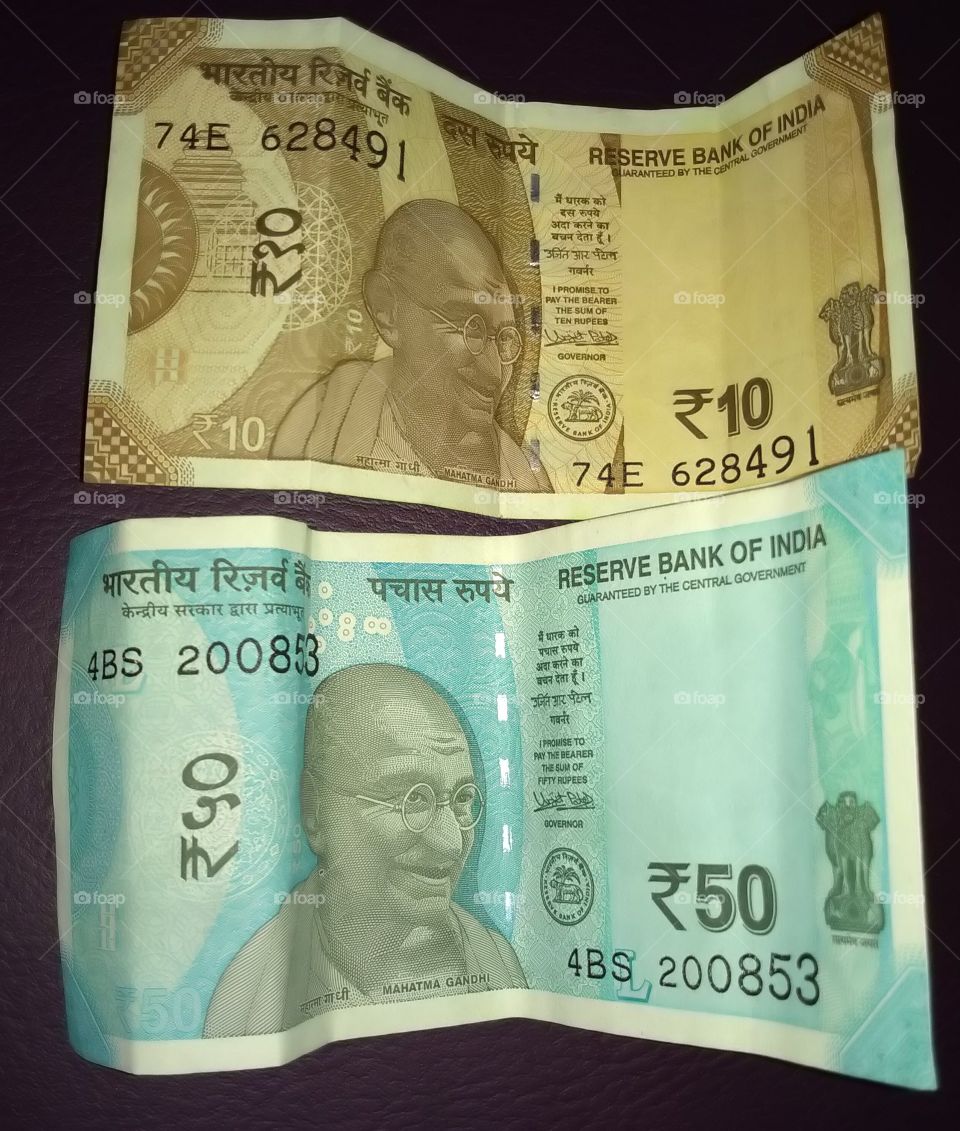 New Arrival's Indian currencies