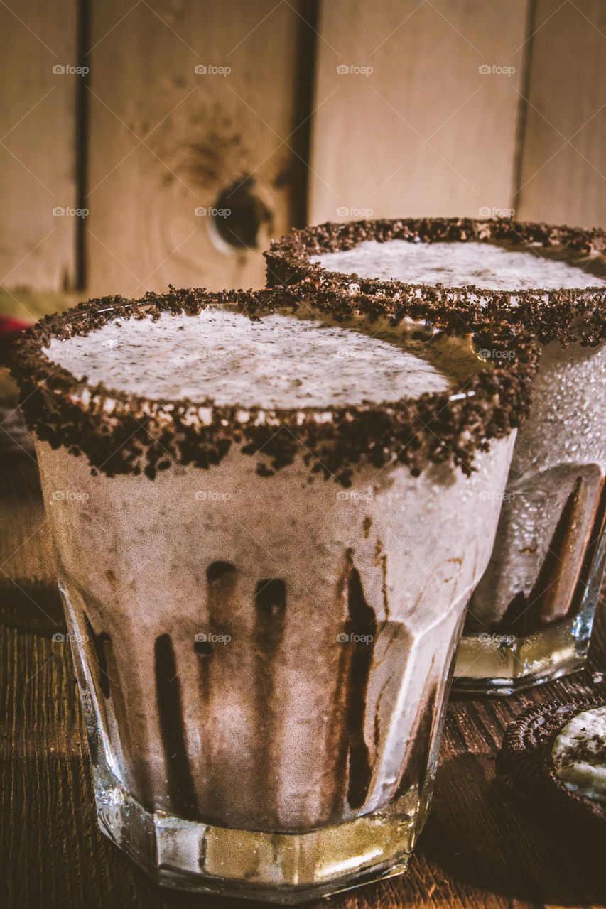 Oreo milkshake