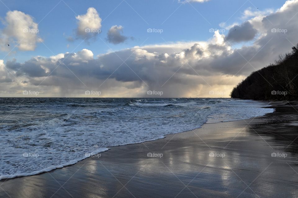 Water, No Person, Sunset, Beach, Sea