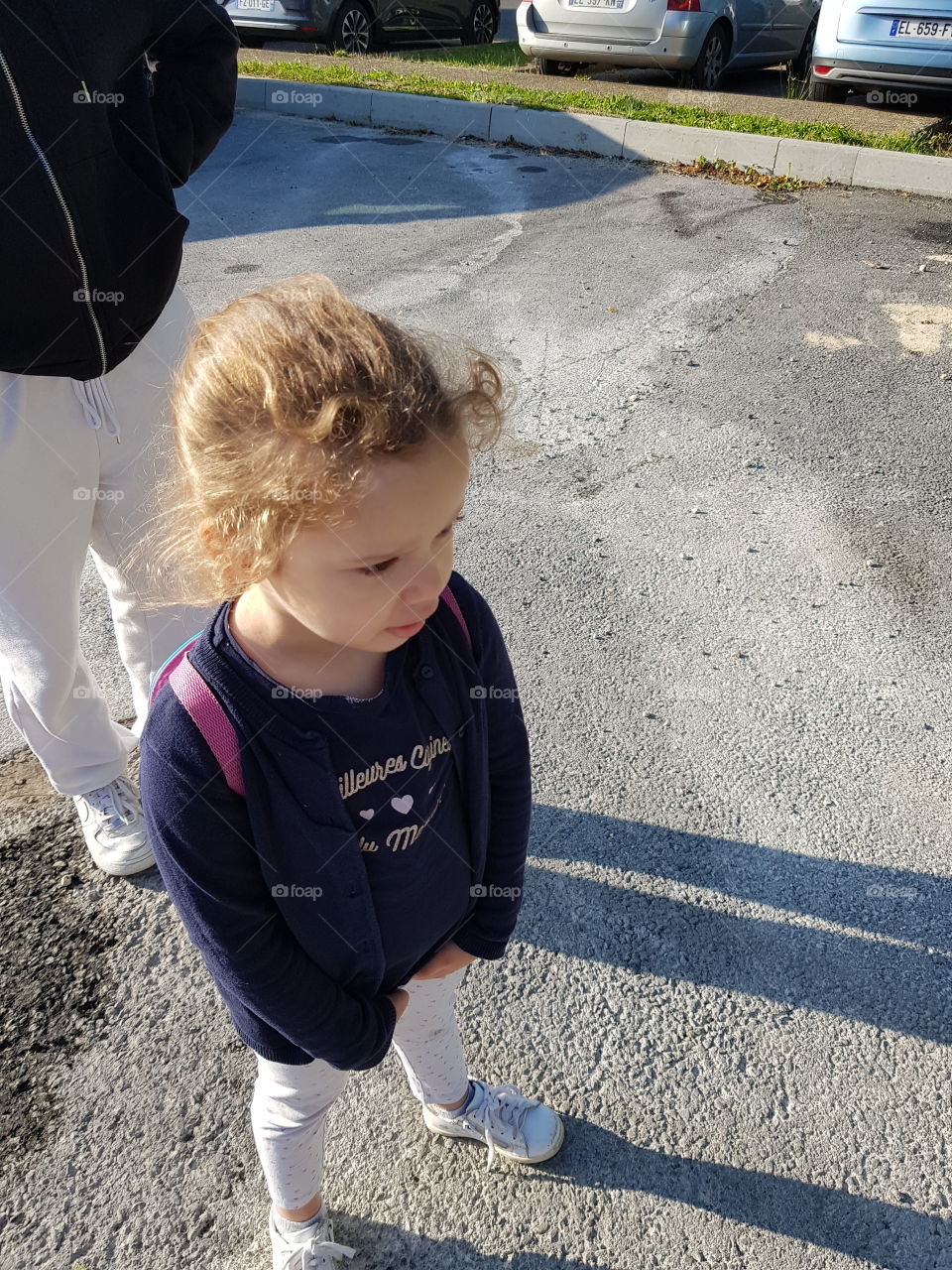 morning walk go to school