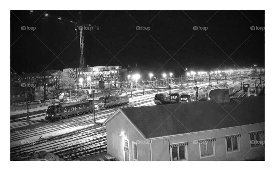 Black and White railway